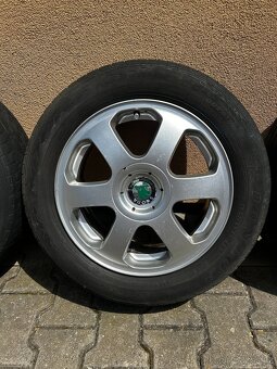 Sada ALU disků / kol originál Škoda - 4