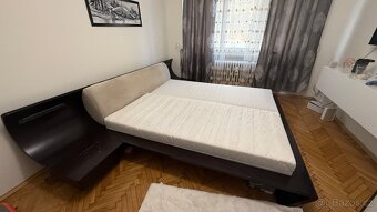 🛏️ Elegantní manželská postel z masivu 180x200 cm – včetně - 4