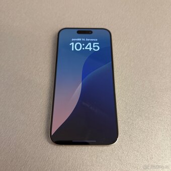 iPhone 15 Pro 128GB natural titan, 12 měsíců záruka - 4