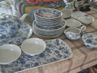 Heinrich Germany, pravý kobalt, porcelán servis - 4