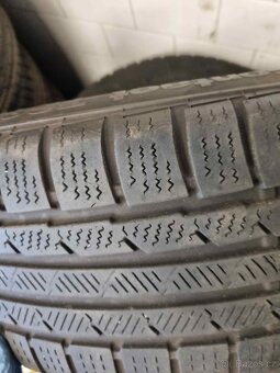 ORIG Posche sada zimních pneu s disky 205/50 R17 // 235/45 - 4