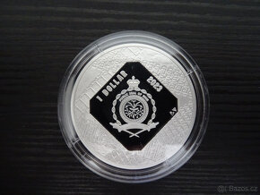 Stříbrná mince Obrněná technika - Mk IV Churchill proof - 4