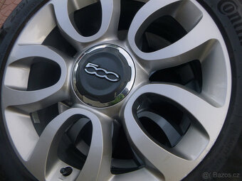 Letní alu sada kola originál Fiat 500 L 5x98 7Jx17 ET41 - 4