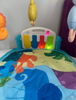 Hrací podložka - modrá - 4