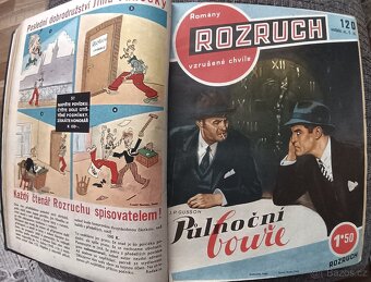 10 x vázaný starý časopis Rozruch 6. - 4