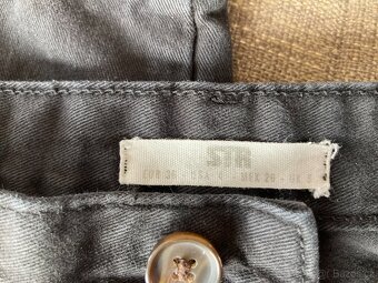 Dámské plátěné kalhoty s kapsami vel. 36 - 4