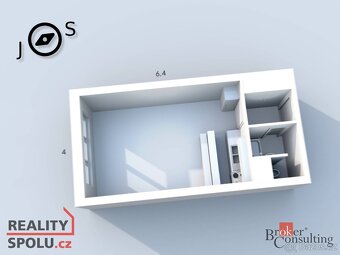 Prodej, byty/1+kk, 32 m2, Antonína Sovy 1517/39, 74705 Opava - 4