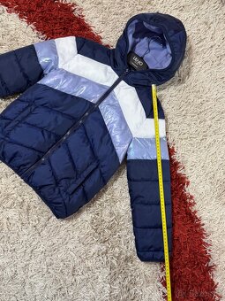 Zimní teplá bunda 128/134 - 4