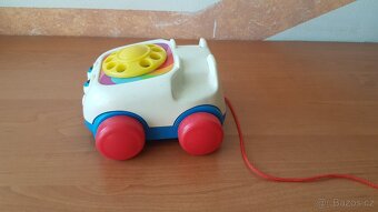 Dětská hračka-Tahací telefon - 4