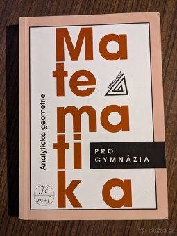 Učebnice matematiky pro gymnázia - 4