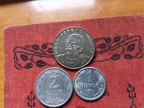STŘÍBRNÝ 200 FORINT+1+2 PENGE PĚKNÉ - 4