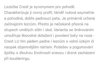 Lezačky Ocún Crest LU - 4