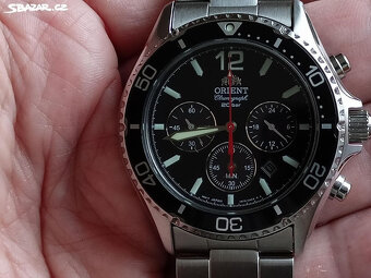 Japan Orient Sports Solar RA-TX0202B10B,safír.Nové. - 4