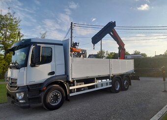 Mercedes-Benz Antos 2543 6x2 - valník s hydraulickou rukou - 4