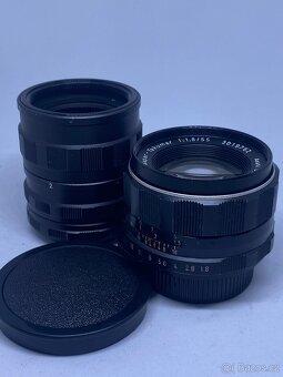 Asahi Pentax Super-Takumar 55mm f/1.8 + originální mezikrouž - 4