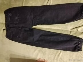 černé džíny zn. Bershka jogger vel. L - 4