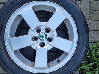 Originální litá kola Octavia 1 R16 , 6,5Jx16 ET42 5x100 - 4