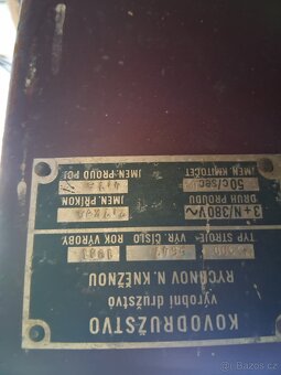 Prodám hoblovku s horním protahem Rojek MS300 - 4