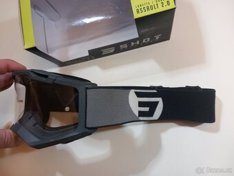 SHOT ASSAULT 2.0 ASTRO,motokrosové brýle,šedo-černé - 4