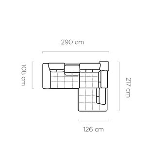 Sedací souprava - rohová - 4