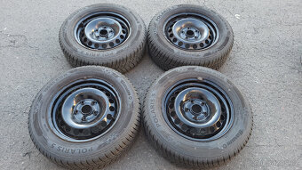 Téměř NEJETÁ zimní kola 15" 5x112 Caddy,Golf,Touran - 4
