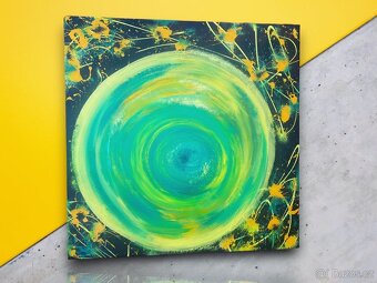 Abstraktní obrazy - vlastní tvorba - 4