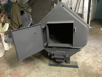 Prodám nová horkovzdušná kamna výkon 16kw - 4