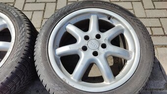 Zimní origo Audi 18" 5x112 pneu Nokian 2x 7mm - 4