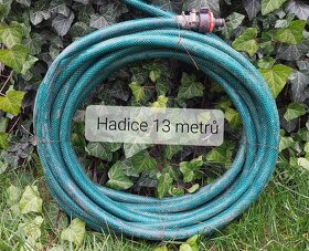 Buben na zahradní hadici asi na 60metrů hadic + Hadice - 4