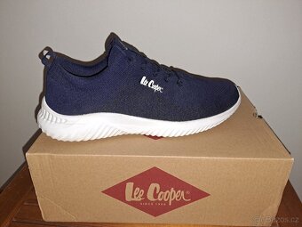 PÁNSKÉ BOTY LEE COOPER, TMAVĚ MODRÉ, VEL. 44 - 4