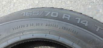 Prodám, 2x letní pneu Uniroyal 165/70 R14 81 T - 4