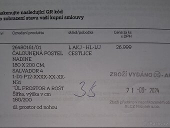 Postel včetně matrace - 4