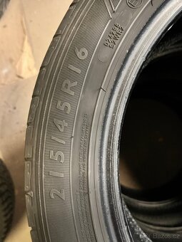 4ks. 215/45 R16 86H letní pneu DUNLOP - 4