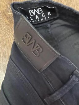 Black Whitnev Bootcut džíny nové s visačkou - 4