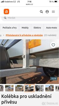 Kolébka pro uskladnění přívěsu - 4