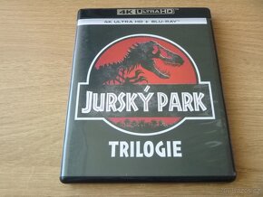 kompletni JURSKY PARK + JURSKY SVET ve 4K UHD+BD - 4