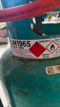 Prodám zahradní plynové topidlo Etna TZ 02001 +10kg bomba - 4