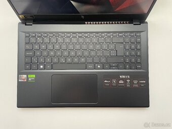 Nový herní notebook Acer Nitro V15- Ryzen5-7535HS-16RAM-RTX- - 4