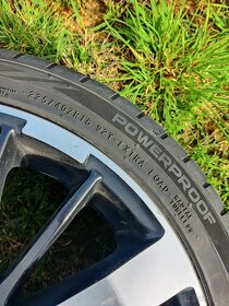 ALU kola Tomason 18" 5/112+letní pneu - 4