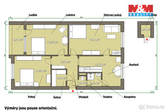 Prodej bytu 3+1, 76 m², Plzeň, ul. Vejprnická - 4