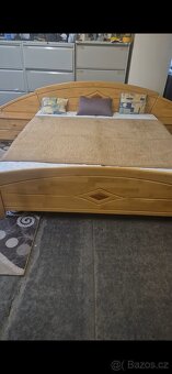 Postel 180x200 s rošty a matrací - 4