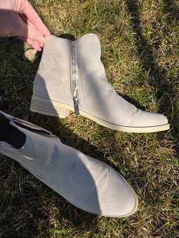 Semišové kozačky 42 Marco Tozzi - 4