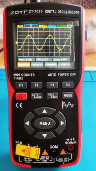 Osciloskop/multimetr ZOYI ZT-702S 5MHz 48MS/s 2in1 - 4