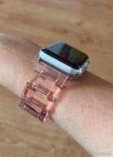 Průhledný článkový řemínek, Apple Watch 38 40mm nebo 42 44mm - 4