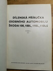 B71 Dílenská příručka Škoda 100, 100L, 110L, 110LS - 4