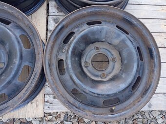 15" sada plechových disků na Peugeot,Citroen 4x108 - 4