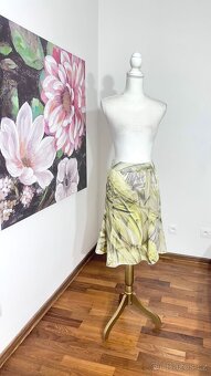 Hedvábná sukně Armani Collezioni - 4