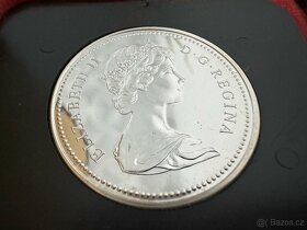 Stříbrný Dollar 1973 - Kanadská Jízdní Policie TOP STAV - 4