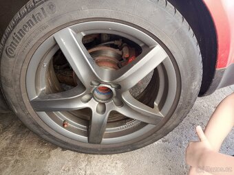 ALU kola alutec 5x112 57,1 kroužky et 28 225/50 r17 - 4