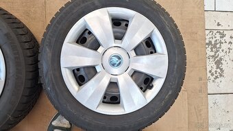 Sada disků Škoda 15" 5x100 zimní pneu 185/60 R15 5+mm Fabia - 4